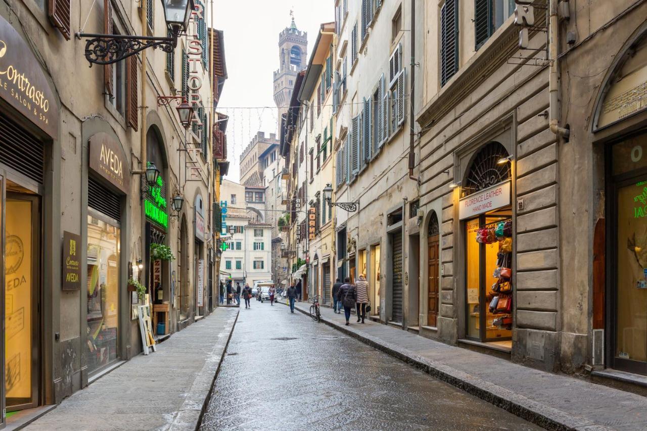 Florence City Center Flat Via Dei Neri Luaran gambar